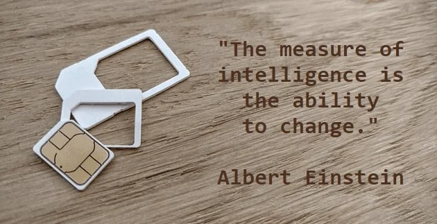 Kata Mutiara tentang Adaptasi (Adaptation): The measure of intelligence is the ability to change. Albert Einstein
