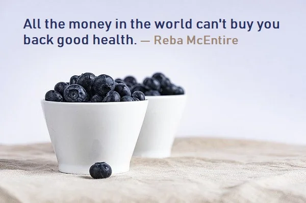 Kata Mutiara Bahasa Inggris tentang Dunia (World) - 2: All the money in the world can't buy you back good health. Reba McEntire