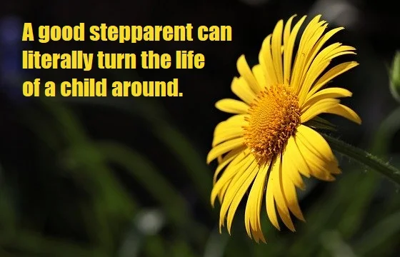 kata mutiara bahasa Inggris tentang orang tua sambung (stepparent) - 3: A good stepparent can literally turn the life of a child around.