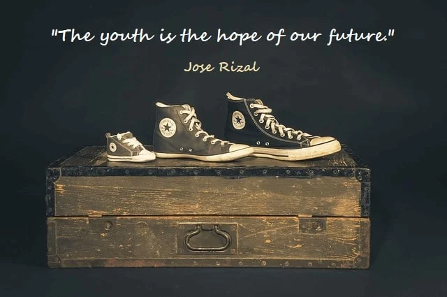 Kata Mutiara Bahasa Inggris tentang Pemuda / Masa Muda (Youth): The youth is the hope of our future. Jose Rizal