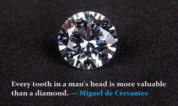 Kata Mutiara Bahasa Inggris tentang Sakit Gigi (Toothache): Every tooth in a man's head is more valuable than a diamond. Miguel de Cervantes